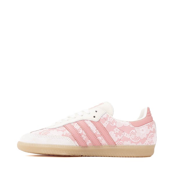 alternate view Womens adidas Samba OG Lace Athletic Shoe - Off White / Wonder Mauve / Cloud WhiteALT1
