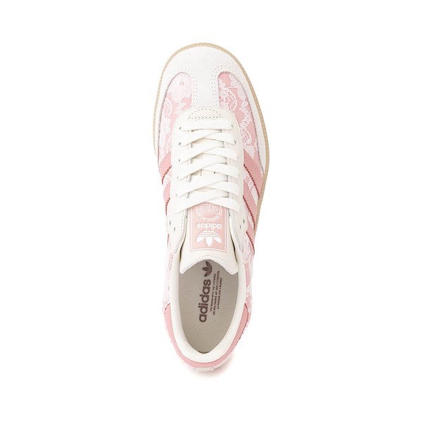 alternate view Womens adidas Samba OG Lace Athletic Shoe - Off White / Wonder Mauve / Cloud WhiteALT2