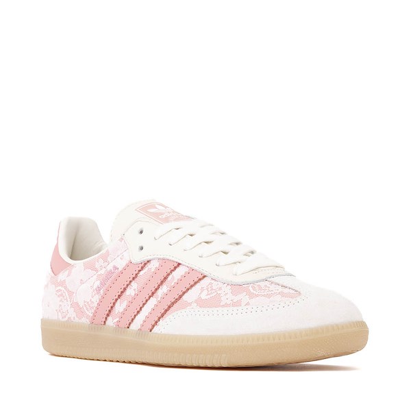 alternate view Womens adidas Samba OG Lace Athletic Shoe - Off White / Wonder Mauve / Cloud WhiteALT5