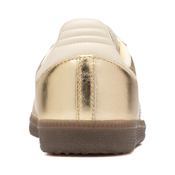 alternate view Womens adidas Samba OG Athletic Shoe - Gold Metallic / Off White / GumALT4