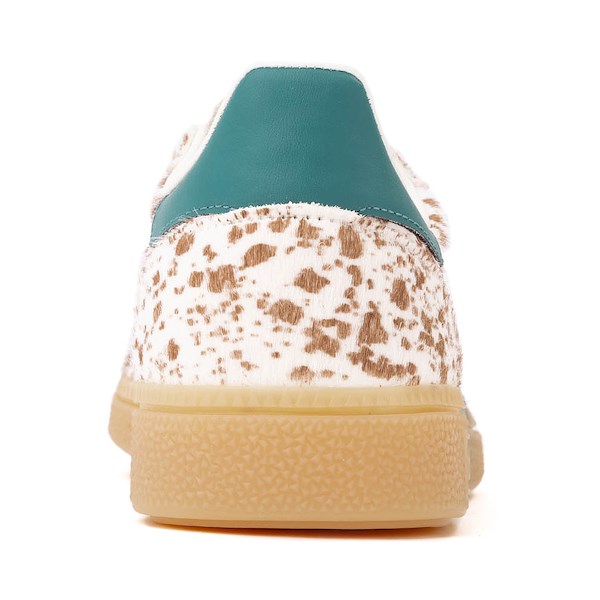 alternate view Womens adidas Handball Spezial Athletic Shoe - Off White / Rich Green / Dark BrownALT4