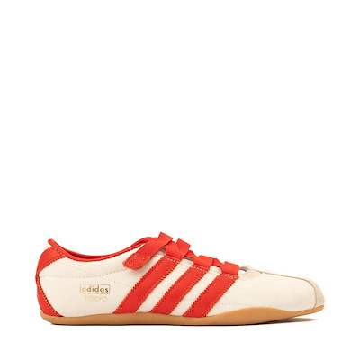 Main view of Womens adidas Tokyo MJ Shoe - Cream White / Red / Gold Metallic