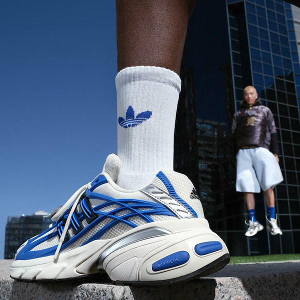 alternate view adidas Adistar XLG 2.0 Athletic Shoe - Hi-Res Blue / Core Black / Off WhiteALT1C