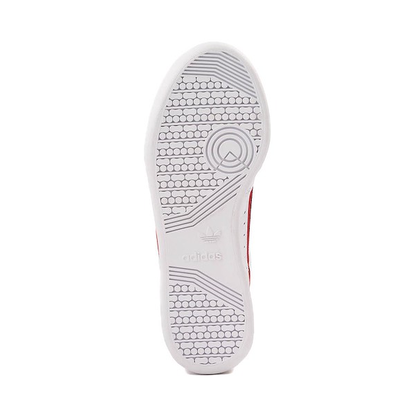alternate view Mens adidas Continental 80 Athletic Shoe - Cloud White / Scarlet / Collegiate NavyALT3