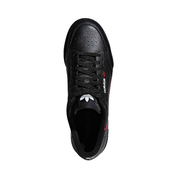 alternate view Mens adidas Continental 80 Athletic Shoe - Core Black / Scarlet / Collegiate NavyALT2
