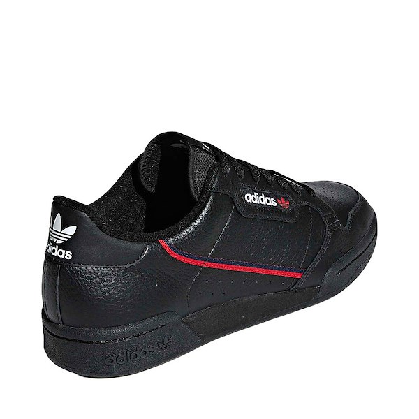 alternate view Mens adidas Continental 80 Athletic Shoe - Core Black / Scarlet / Collegiate NavyALT4