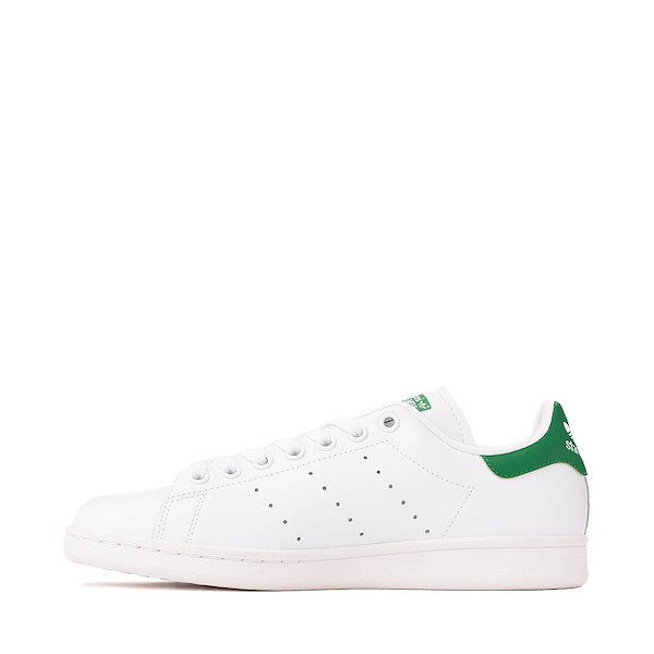 alternate view Womens adidas Stan Smith Athletic Shoe - Cloud White / Cloud White / GreenALT1