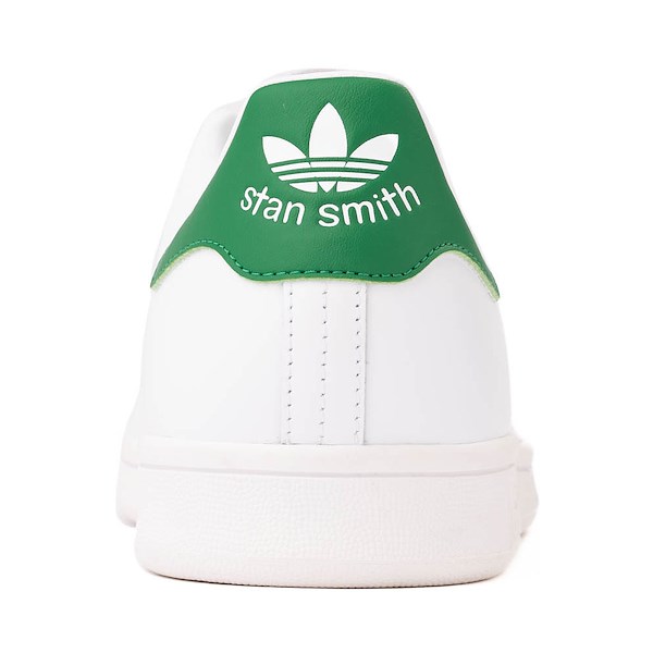 alternate view Womens adidas Stan Smith Athletic Shoe - Cloud White / Cloud White / GreenALT4
