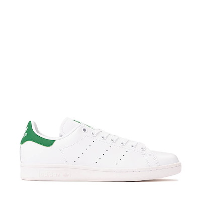 Main view of Womens adidas Stan Smith Athletic Shoe - Cloud White / Cloud White / Green