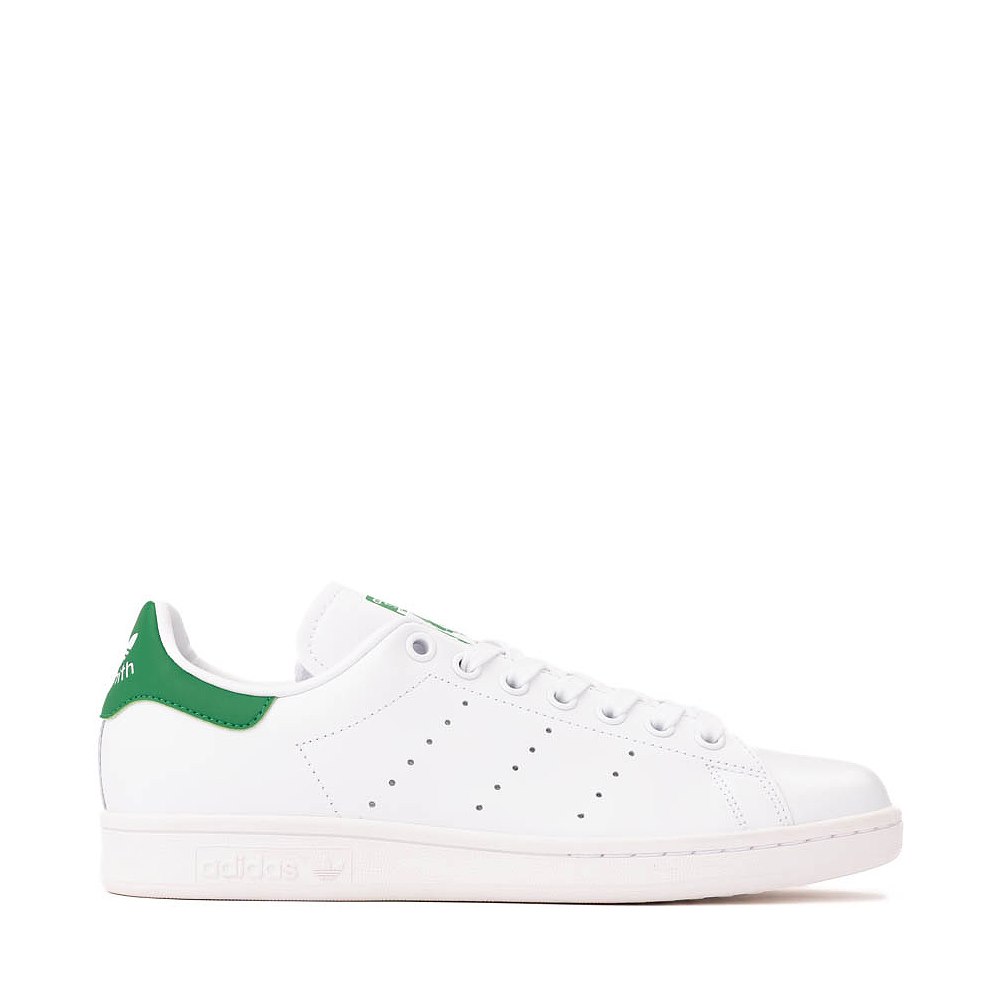 Womens adidas Stan Smith Athletic Shoe - Cloud White / Cloud White / Green