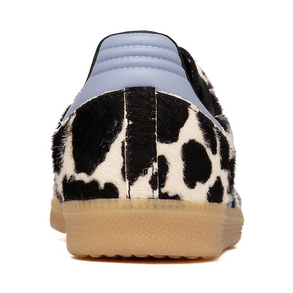 alternate view Womens adidas Samba OG Long Tongue Athletic Shoe - Chalk Blue / Core Black / Core BlackALT4