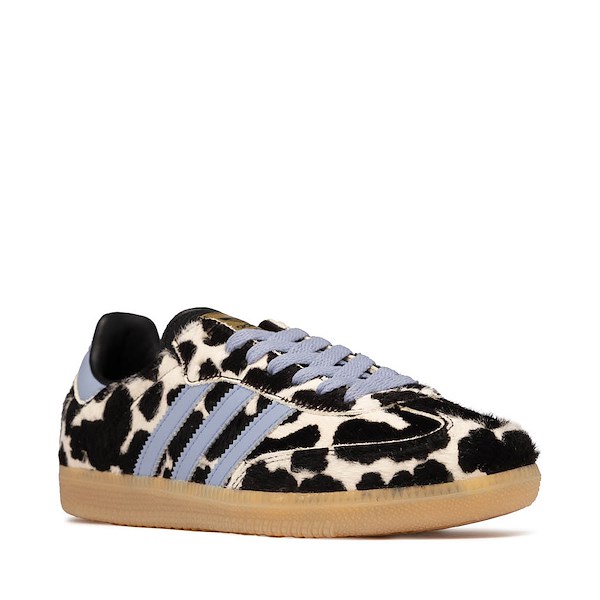 alternate view Womens adidas Samba OG Long Tongue Athletic Shoe - Chalk Blue / Core Black / Core BlackALT5