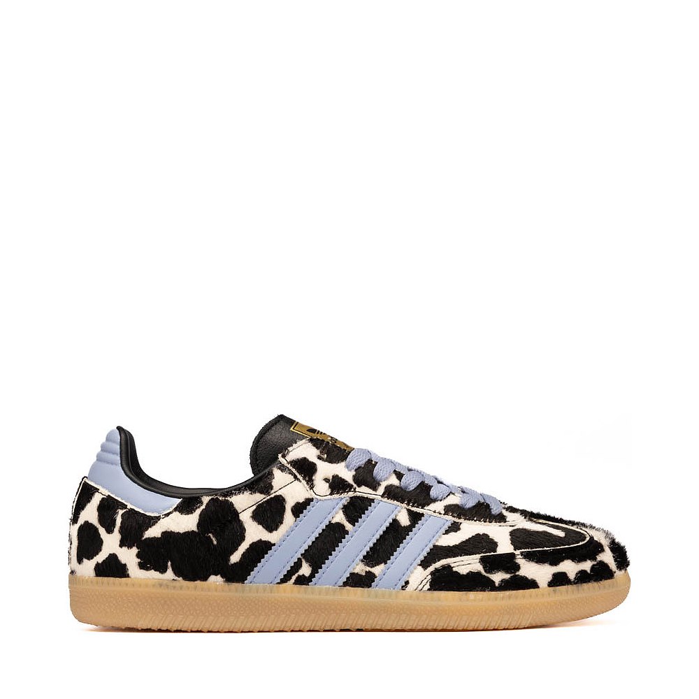 Womens adidas Samba OG Long Tongue Athletic Shoe - Chalk Blue / Core Black / Core Black