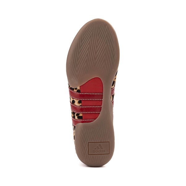 alternate view Womens adidas Taekwondo Mei Ballet Shoe - Off White / Leopard / Team Victory RedALT3