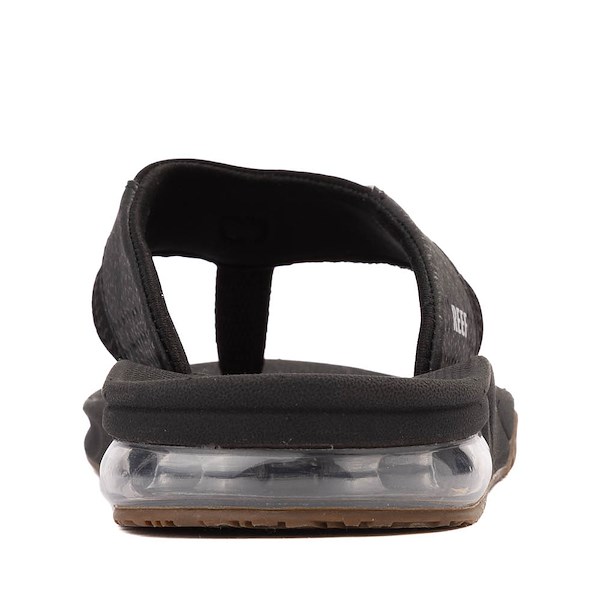 alternate view Reef Fanning Flip Flop - Little Kid - Black / SilverALT4
