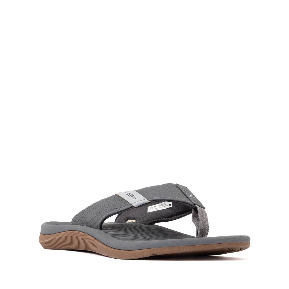Reef Santa Ana Flip-Flop - Little Kid / Big Kid - Grey  display picture 3