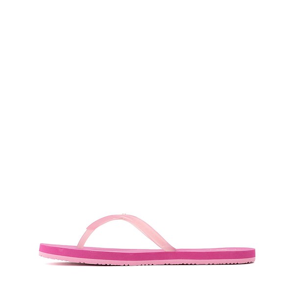alternate view Reef Charming Flip-Flop - Little Kid / Big Kid - Fuchsia RedALT1