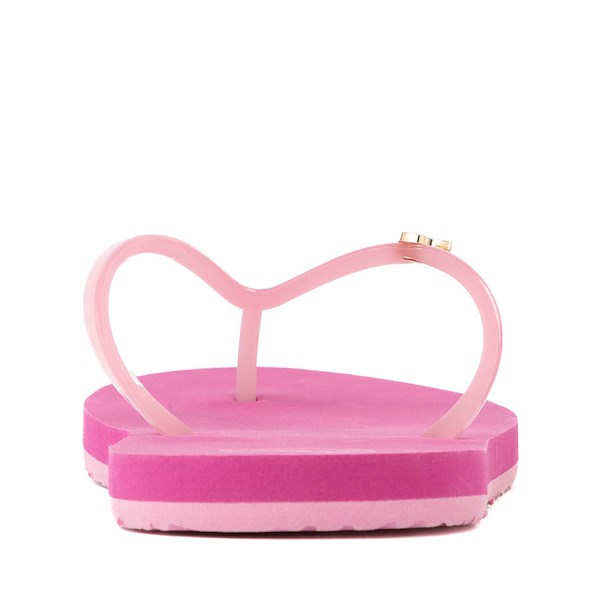 alternate view Reef Charming Flip-Flop - Little Kid / Big Kid - Fuchsia RedALT4