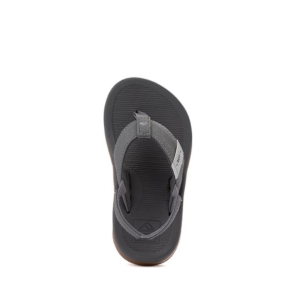 alternate view Reef Little Santa Ana Flip-Flop - Baby / Toddler / Little Kid - GreyALT2