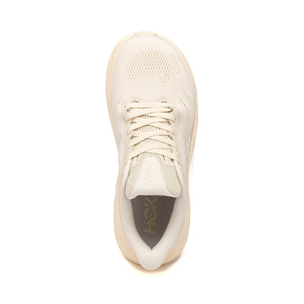 alternate view Womens HOKA Clifton 11 Athletic Shoe - Alabaster / Oat MilkALT2