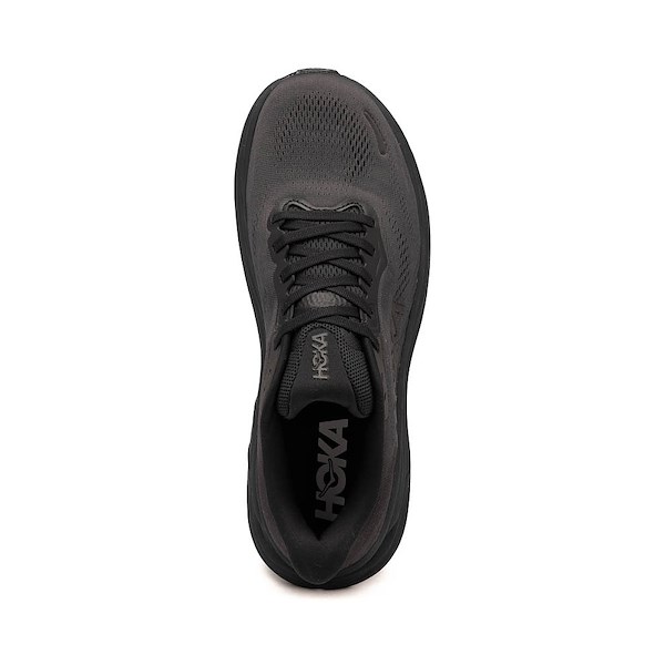 alternate view Mens HOKA Clifton 11 Athletic Shoe - Black / BlackALT2