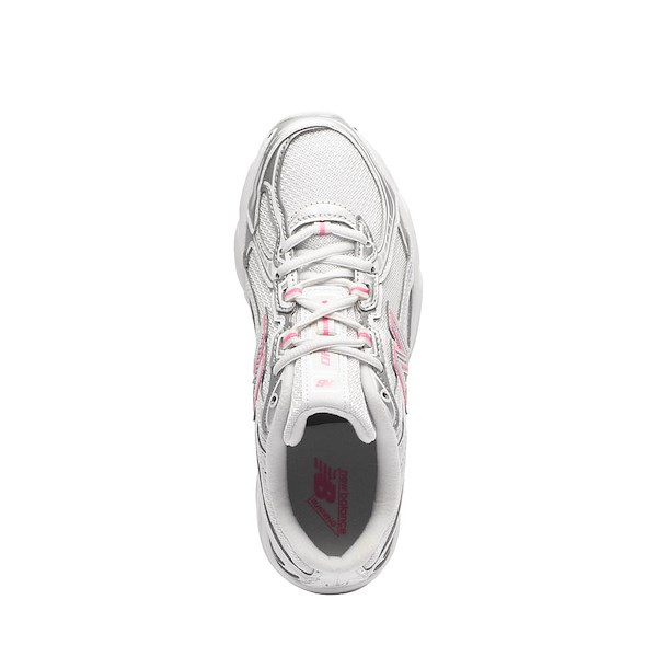 alternate view New Balance 740 Athletic Shoe - Big Kid - Silver Metallic / Signal PinkALT2