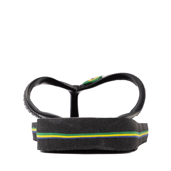 alternate view Havaianas Brazil Logo Flip-Flop - Toddler / Little Kid - BlackALT4