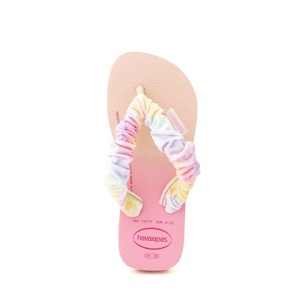 alternate view Havaianas Fluffy Flip Flop - Toddler / Little Kid - Ballet RoseALT2