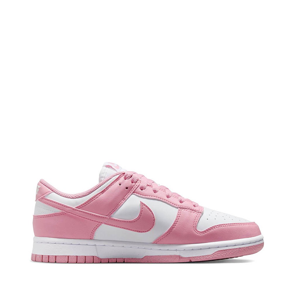 Womens Nike Dunk Low Next Nature Athletic Shoe - White / Elemental Pink