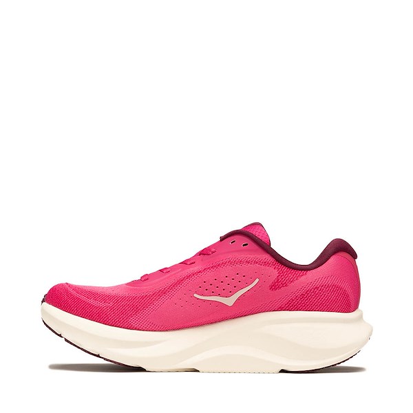 alternate view Womens HOKA Rincon 5 Athletic Shoe - Pink Punch / AlabasterALT1A
