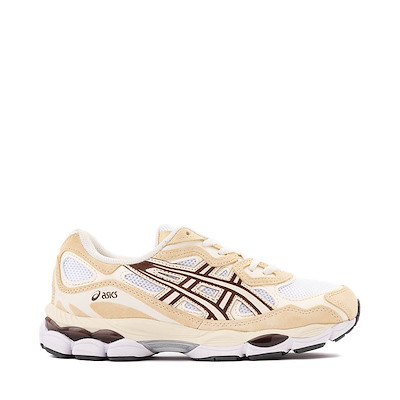 ASICS Gel-NYC™ Athletic Shoe - White / Toasted Coffee | Journeys