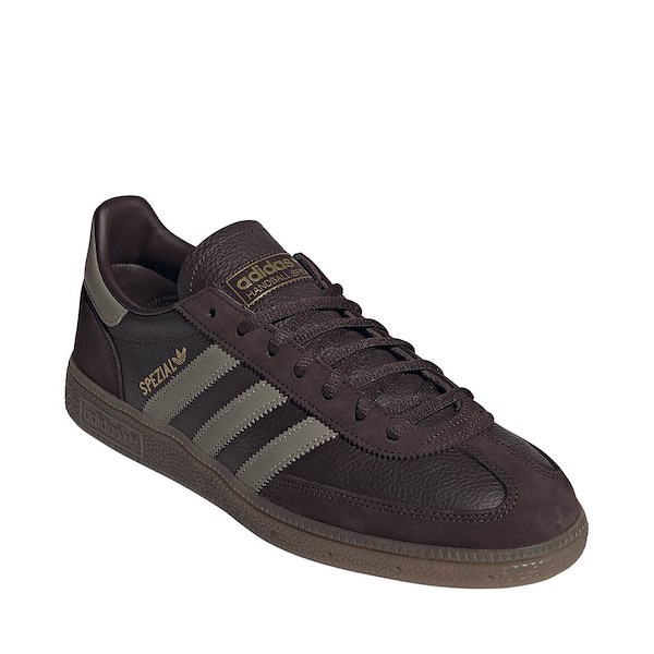 alternate view Mens adidas Handball Spezial Athletic Shoe - Aurora Coffee / Silver Pebble / GumALT5
