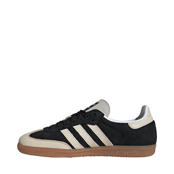 alternate view Womens adidas Samba OG Athletic Shoe - Core Black / Wonder White / Silver MetallicALT1