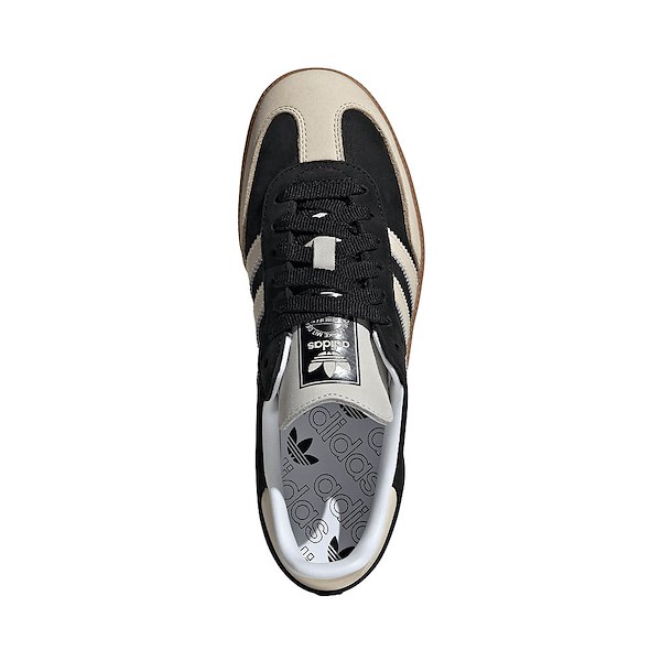 alternate view Womens adidas Samba OG Athletic Shoe - Core Black / Wonder White / Silver MetallicALT2