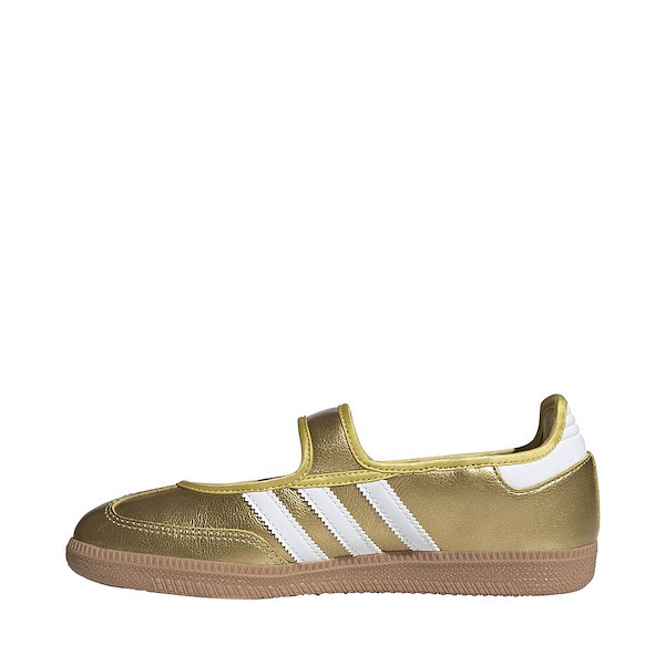 alternate view Womens adidas Samba OG Athletic Shoe - Gold Metallic / Cloud White / GumALT1