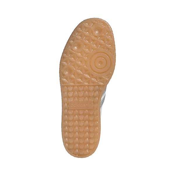 alternate view Womens adidas Sambae Beaded Athletic Shoe - Crystal White / Silver Metallic / GumALT3