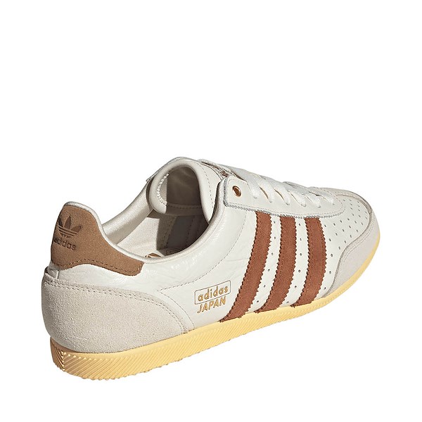 alternate view Womens adidas Originals Japan Athletic Shoe - Off White / Dusky Bronze / Brown DesertALT4