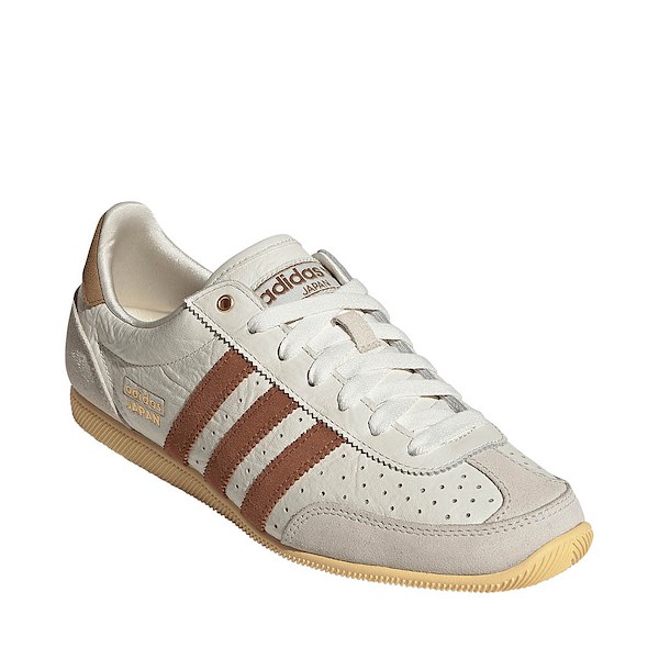 alternate view Womens adidas Originals Japan Athletic Shoe - Off White / Dusky Bronze / Brown DesertALT5