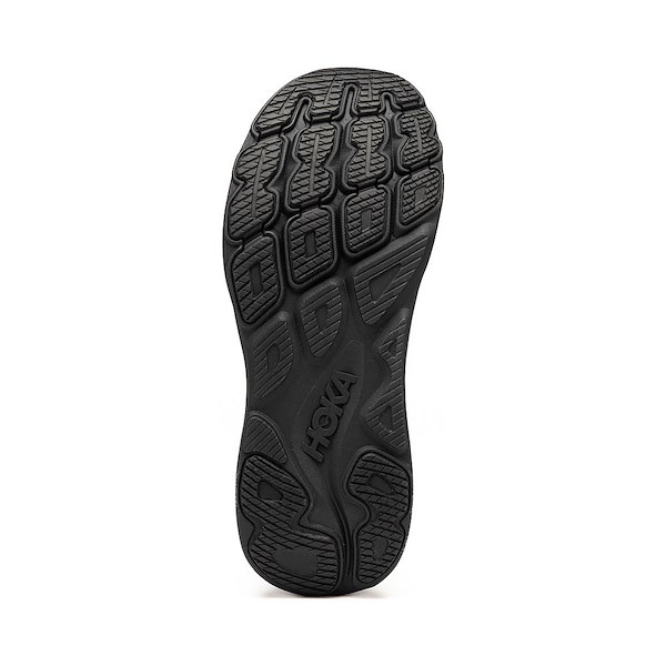 alternate view Mens HOKA Rincon 5 Athletic Shoe - Black / BlackALT3