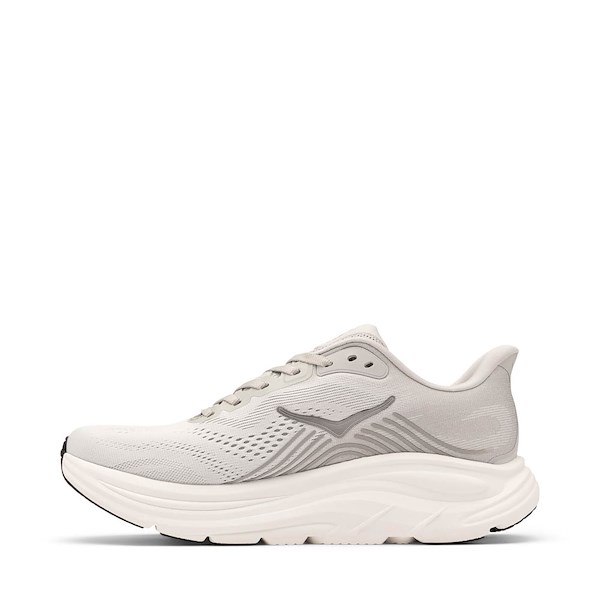 alternate view Womens HOKA Clifton 11 Athletic Shoe - Stardust / SilverALT1