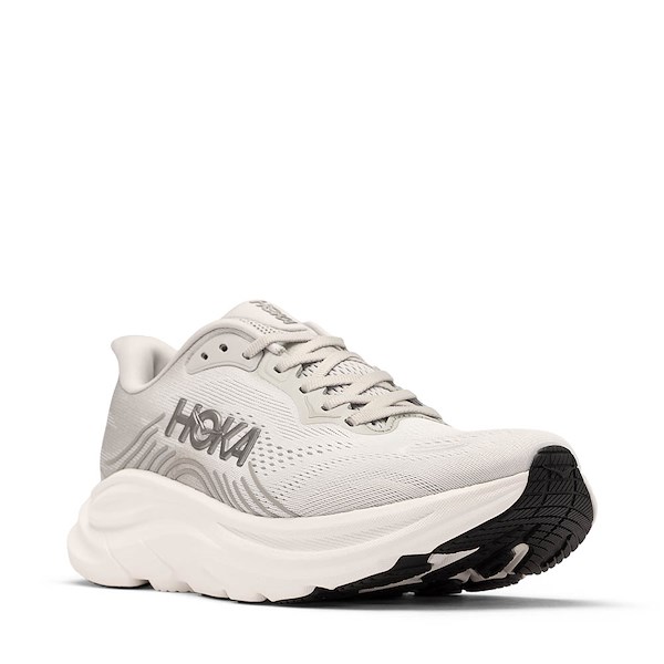 alternate view Womens HOKA Clifton 11 Athletic Shoe - Stardust / SilverALT5