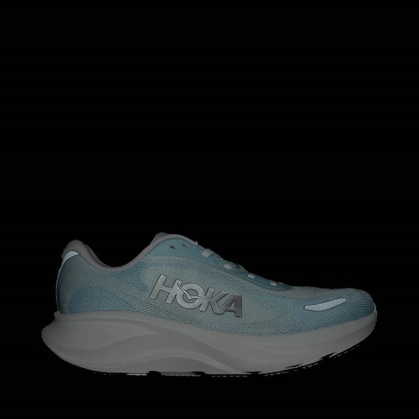 alternate view Womens HOKA Rincon 5 Athletic Shoe - Glimmering Blue / SilverALT1