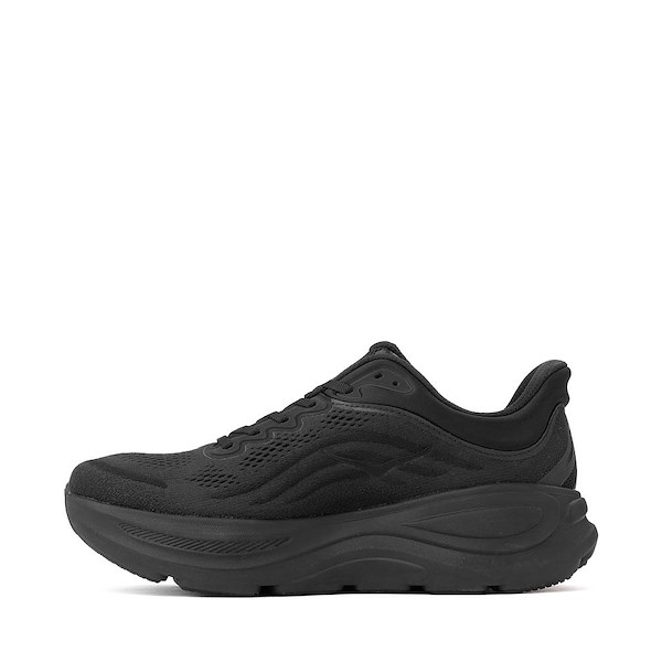 alternate view Womens HOKA Bondi 9 Athletic Shoe - Black / BlackALT1