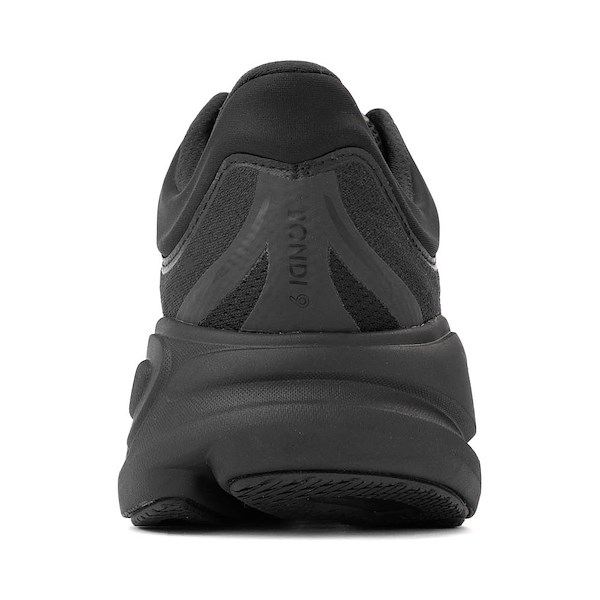 alternate view Womens HOKA Bondi 9 Athletic Shoe - Black / BlackALT4