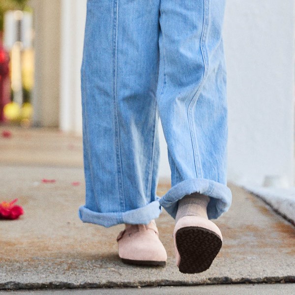 Birkenstock Boston Clog - Little Kid / Big Kid - Light Rose