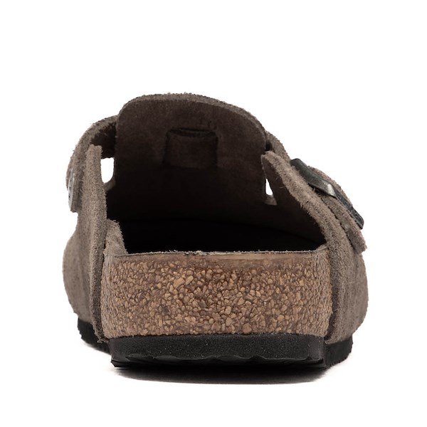 alternate view Birkenstock Boston 2.0 Soft Footbed Clog - Big Kid - Concrete GrayALT4