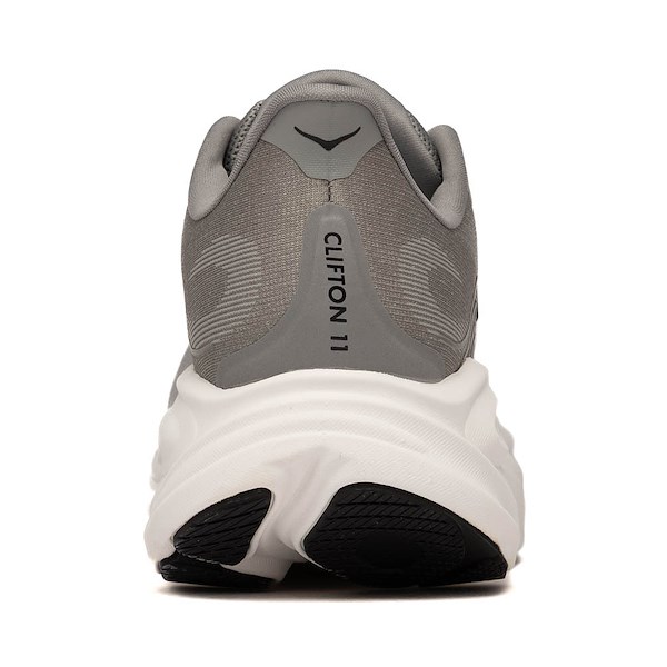 alternate view Mens HOKA Clifton 11 Athletic Shoe - Galactic Grey / Stellar GreyALT4