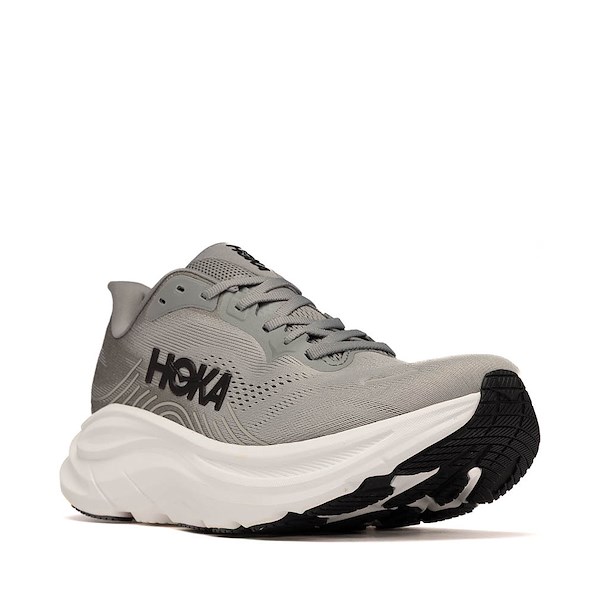 alternate view Mens HOKA Clifton 11 Athletic Shoe - Galactic Grey / Stellar GreyALT5