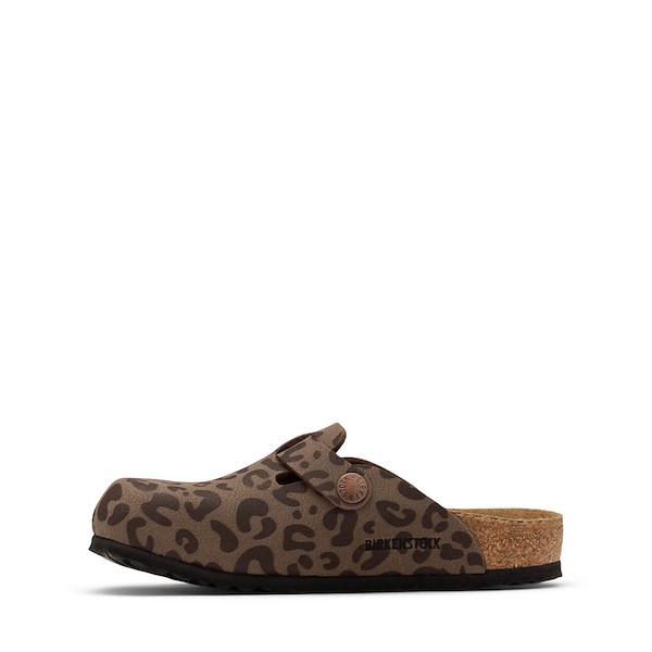alternate view Birkenstock Boston Clog - Little Kid / Big Kid - Leo MochaALT1