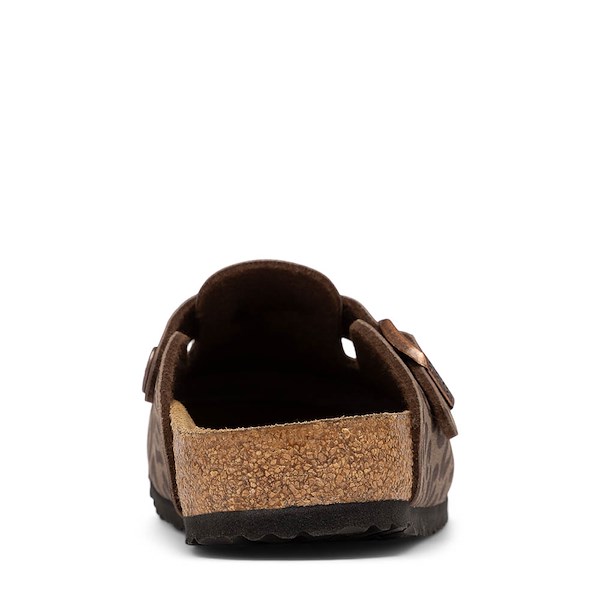 alternate view Birkenstock Boston Clog - Little Kid / Big Kid - Leo MochaALT4
